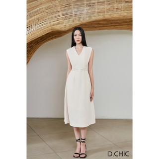 Váy cổ V eo đan dây D.CHIC MS: 2813315