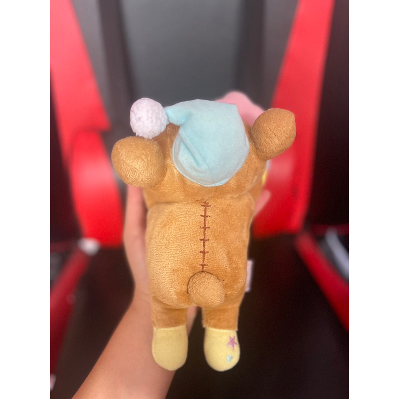 Gấu Bông Rilakkuma nằm ngủ mắt hí