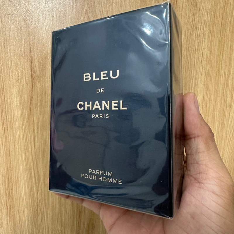 NƯỚC HOA NAM: Chanel Bleu Parfum Pour Homme 100ml full seal (chữ vàng như hình)