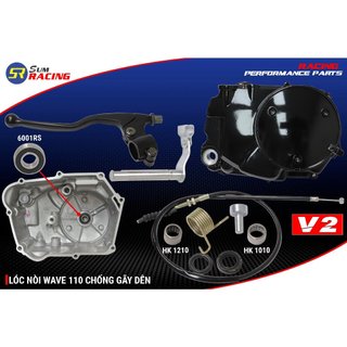 Lốc nồi côn tay Dream Wave chính hãng SumRacing mẫu mới V2 có thêm bạc đạn . DoChoiXeMayShop