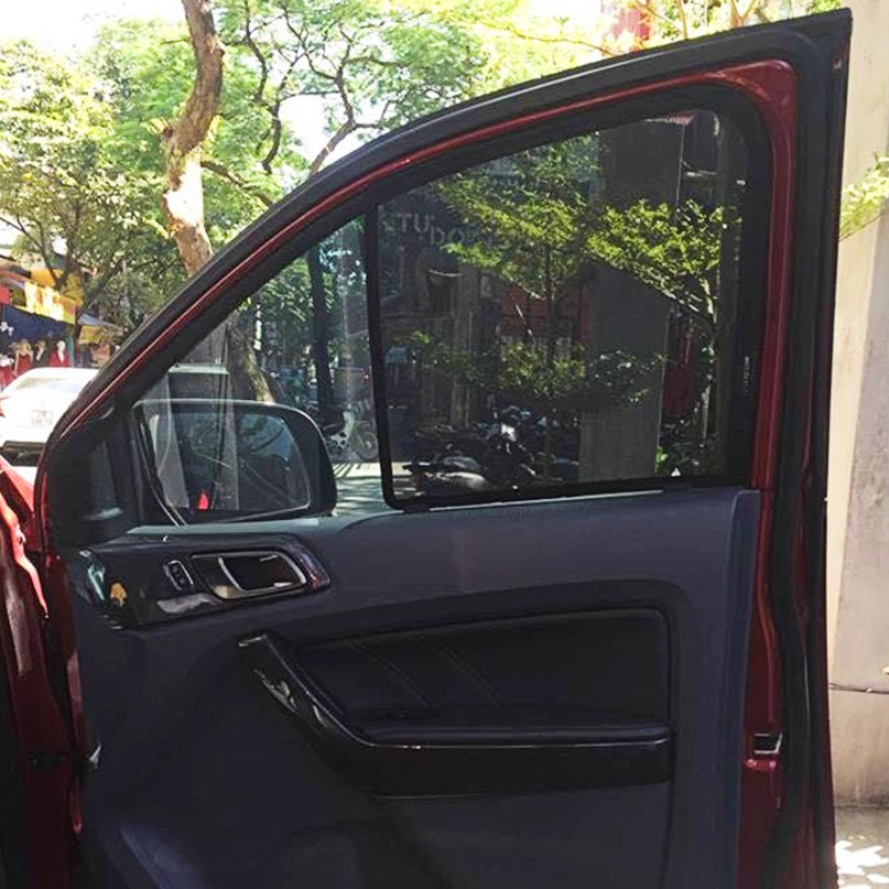 Rèm che nắng theo xe Ford Everest 2005-2015,2016-2022,2023- Bộ 4 tấm dính nam châm