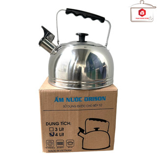 Ấm reo đun nước orison 3,5l cao cấp sử dụng được trên bếp điện từ