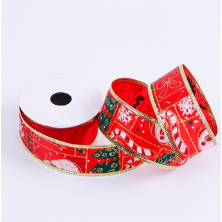 Cuộn ruy băng 3m - 5m trang trí giáng sinh, quấn cây thông