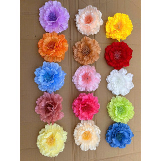 Đầu Bông Hoa Cẩm Chướng to 7cm,com bo 10b Hàng Đẹp Trang Trí Cổng Cưới Sự Kiện , Giỏ Hộp Quà Tết - HOA GIẢ, HOA LỤA