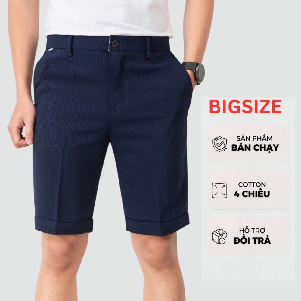 Quần short tây nam GOZIN.SHOP Chất liệu vải mềm mại,co giãn nhẹ tạo nên sự thoái mái cho người mặc quần sọc nam