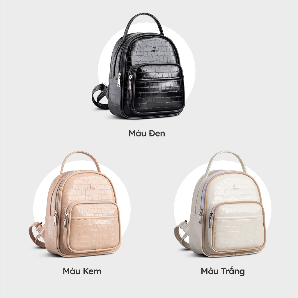 Balo da nữ thời trang đơn giản YUUMY YBA83