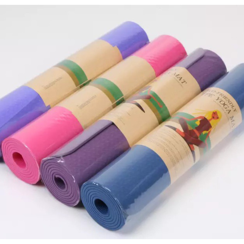 Thảm tập yoga định tuyến JUSTFIT chống trơn trượt tại nhà