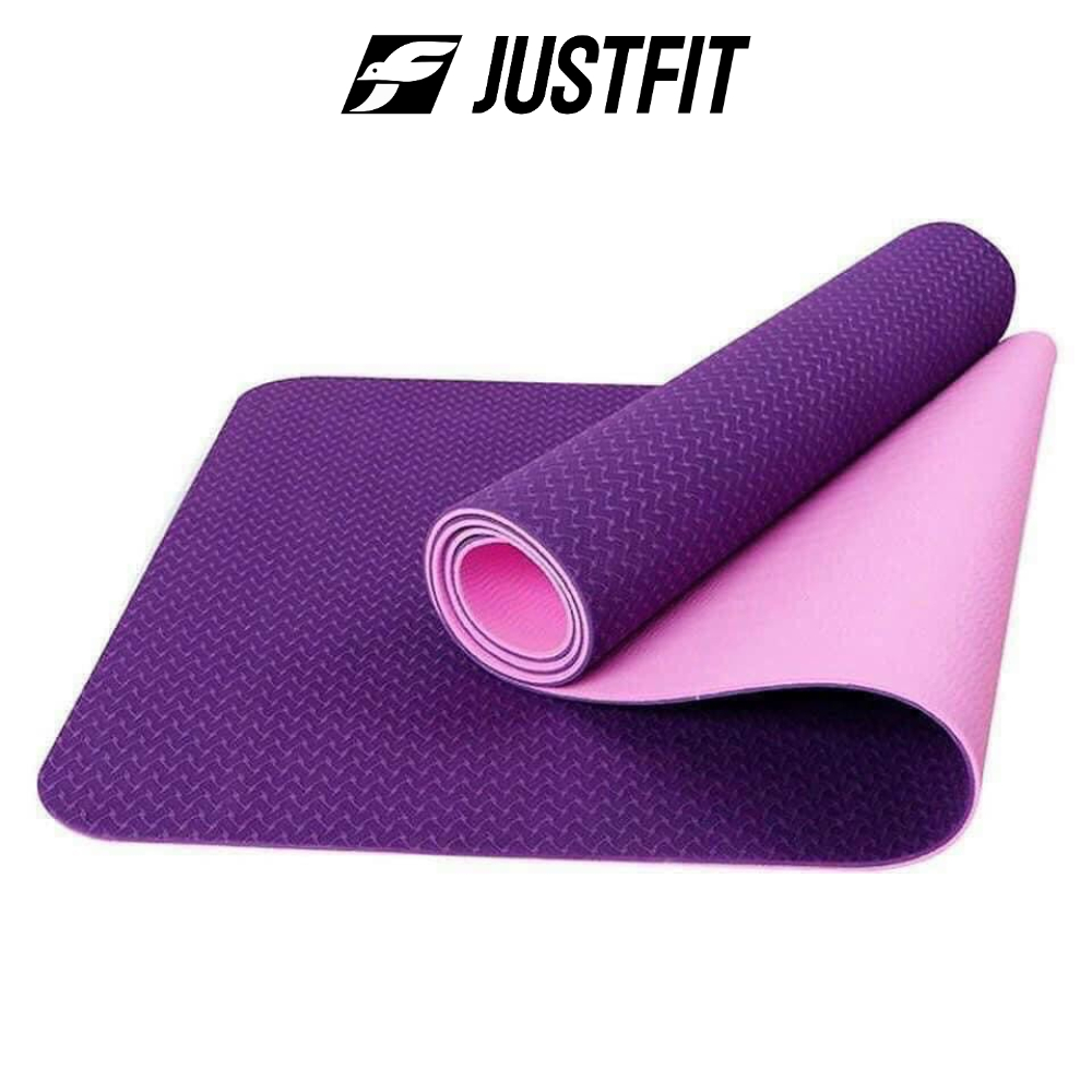Thảm tập yoga định tuyến JUSTFIT chống trơn trượt tại nhà