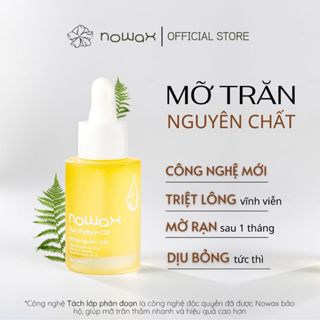 Mỡ trăn nguyên chất Nowax triệt lông, mờ rạn da, làm dịu bỏng, mờ sẹo, dưỡng da; Mỡ trăn Nhài Isabella Nowax