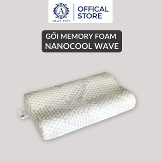 Gối memory foam Nanocool Wave