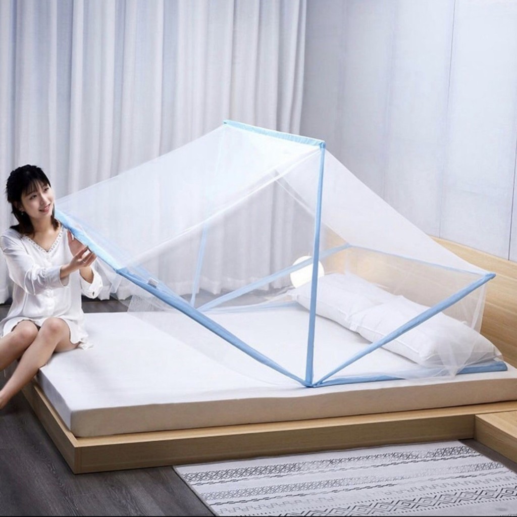 Mùng màn chống muỗi thông minh, màn gấp gọn tiện ích đa năng.