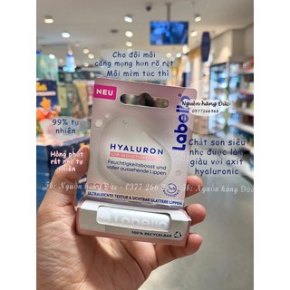 Son dưỡng môi Labello Đức CAO CẤP có màu nhẹ tự nhiên cho môi căng mọng, ít nếp nhăn