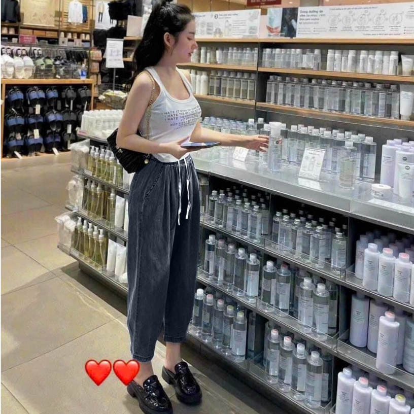 Quần bò giấy bagy chul