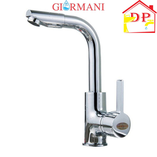 Vòi rửa bát , rửa chén GIORMANI nóng lạnh tiện dụng đầu xoay 360 độ VRB06 tặng đôi dây cấp inox