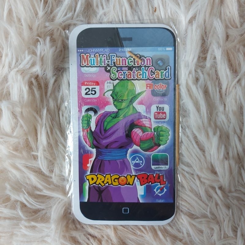 Thẻ bài tô màu 7 viên ngọc rồng-Giao ngẫu nhiên 1 cái