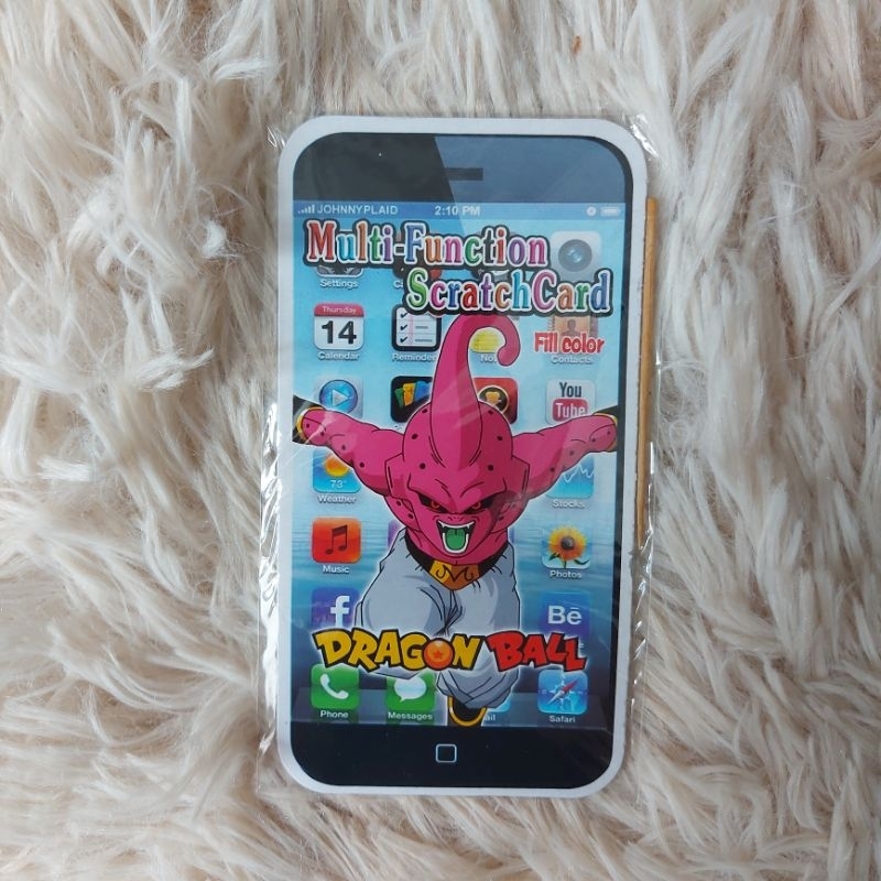 Thẻ bài tô màu 7 viên ngọc rồng-Giao ngẫu nhiên 1 cái