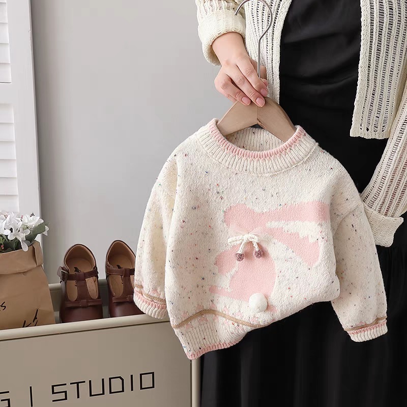 Áo len cho bé gái siêu đẹp hàng Quảng Châu Sukun shop - Áo len bé gái loại đẹp Kunkids