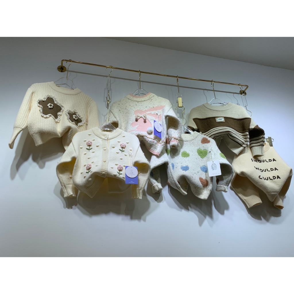 Áo len cho bé gái siêu đẹp hàng Quảng Châu Sukun shop - Áo len bé gái loại đẹp Kunkids