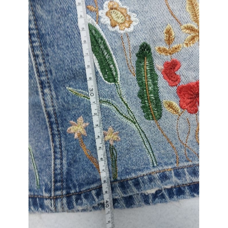 Chân váy jean Mango