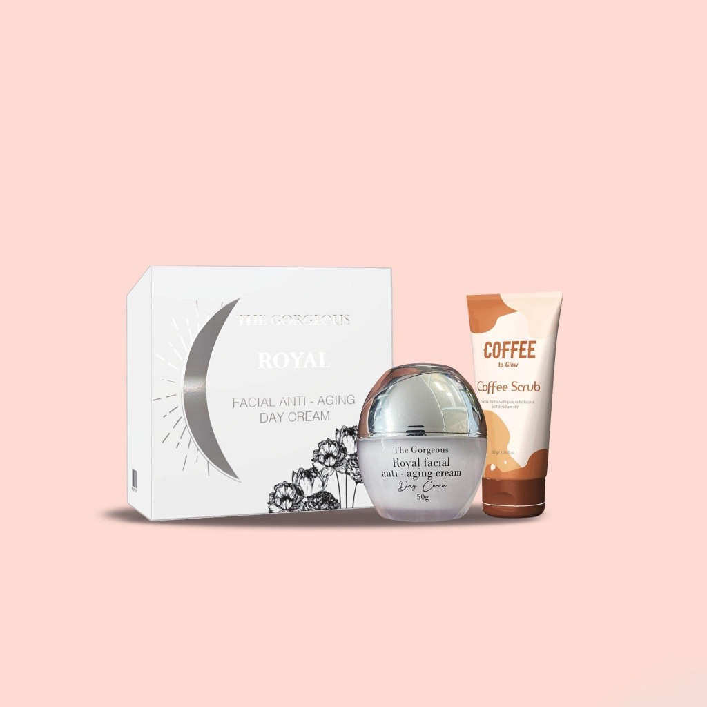 BỘ ĐÔI KEM CỪU NGÀY + ĐÊM GORGEOUS MÚI XÙ + TẶNG 2 TẨY TBC DA MẶT