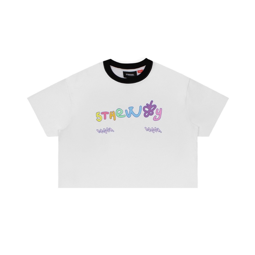 Áo thun croptop 5THEWAY /teddy bear/ CROP TEE