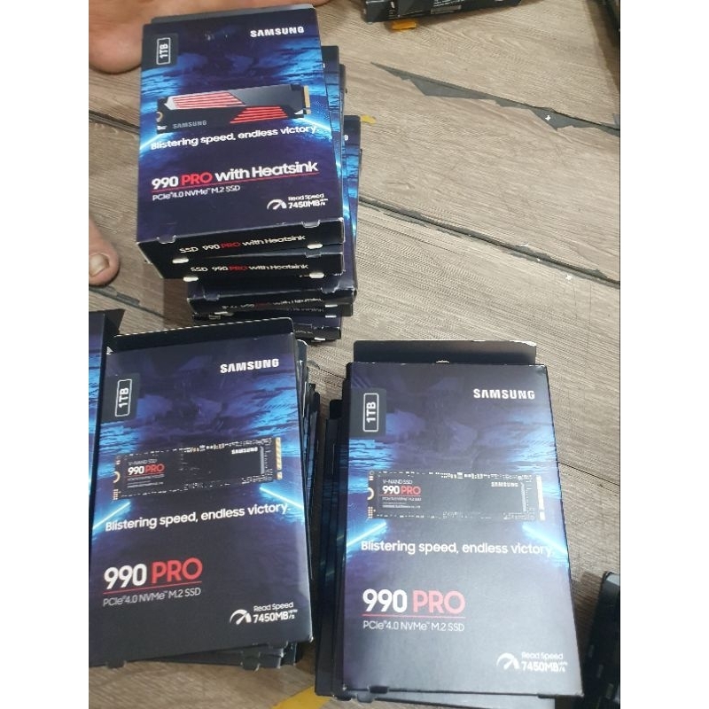 Ổ cứng SSD Samsung 990 Pro 1TB HeatSink M2 NVMe 2280 - PCIe Gen4x4  - BH 60 tháng