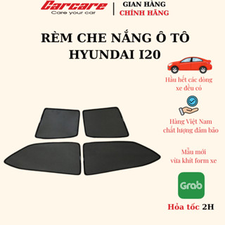 Rèm che nắng ô tô Hyundai I20 2007-2014, Active 2015-2018 Tấm che nắng ô tô nam châm hàng loại 1