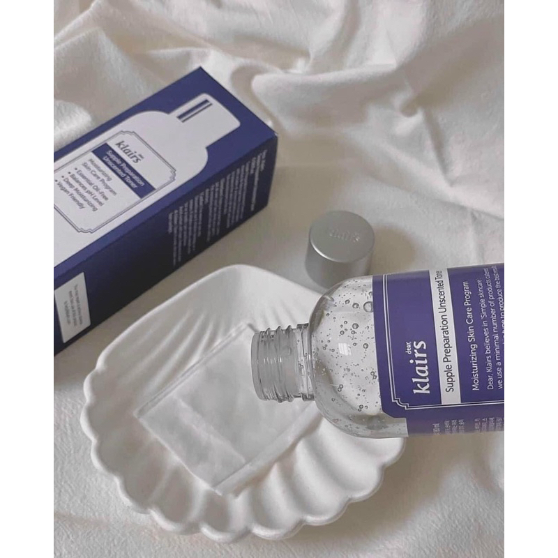 Nước Hoa Hồng Không Mùi Dear Klairs Dưỡng Ẩm Da Và Làm Mềm Da 180ml