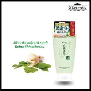 Sữa rửa mặt trà xanh Rohto Shirochasou 120g
