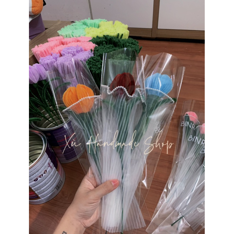 Túi bóng kính gói 1 bông
