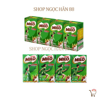 Combo 2 Vỉ Sữa MiLo Lúa Mạch Nestle ( 8 hộp x 110ml)