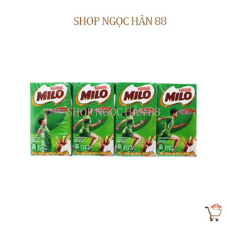 Combo 2 Vỉ Sữa MiLo Lúa Mạch Nestle ( 8 hộp x 110ml)