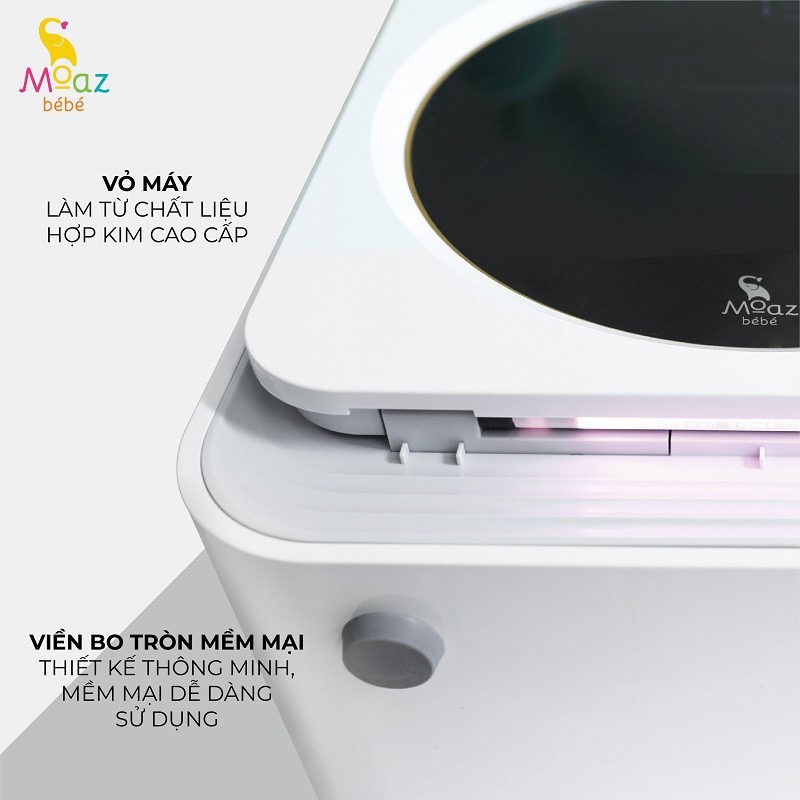 Máy tiệt trùng sấy khô tia UVC và bảo quản bình sữa Moaz BéBé MB025