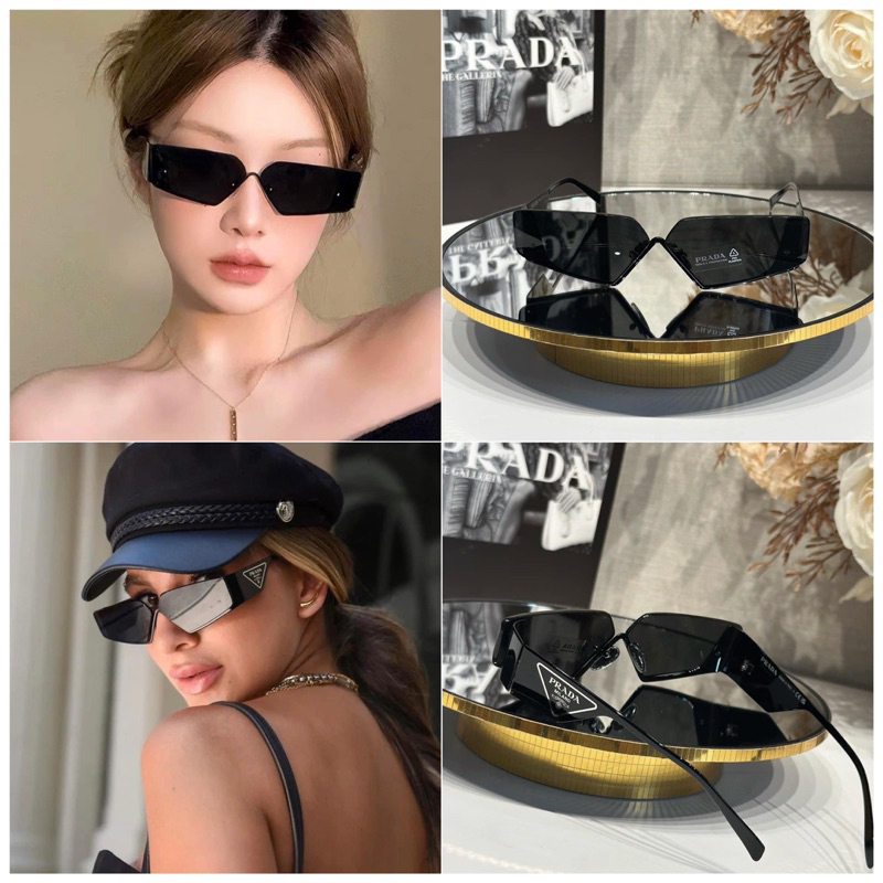 Kính pra đen mắt tam giác