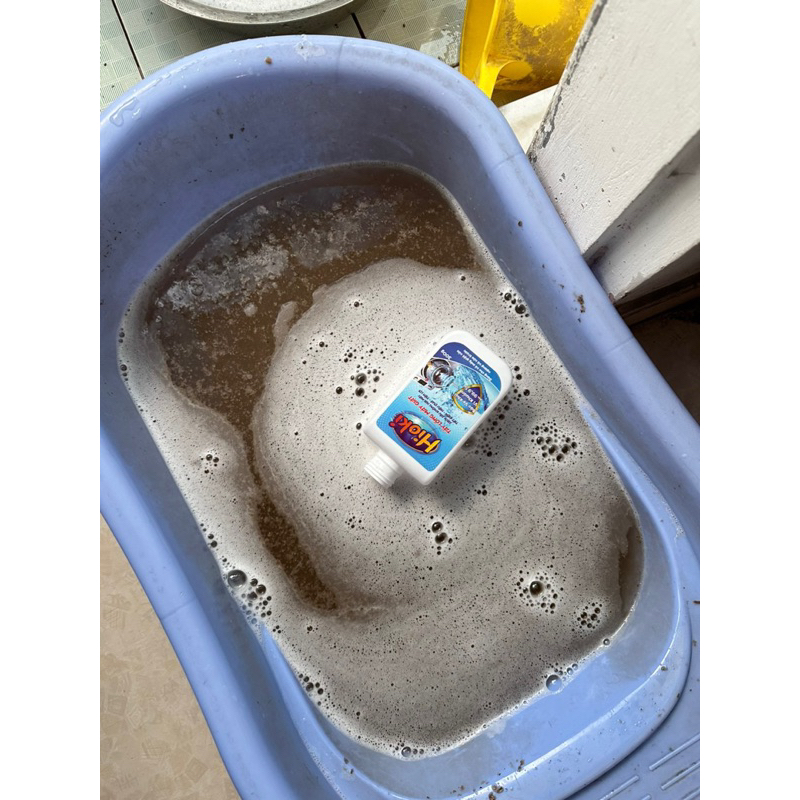 Combo tẩy lồng máy giặt HIOKI 300g + tẩy gioăng cao su  100g