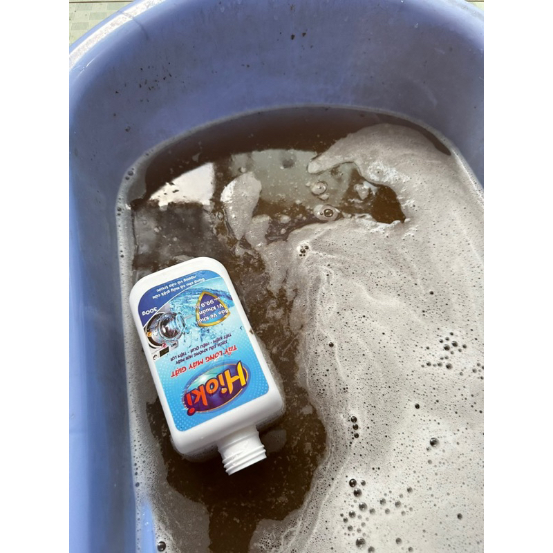 Combo tẩy lồng máy giặt HIOKI 300g + tẩy gioăng cao su  100g