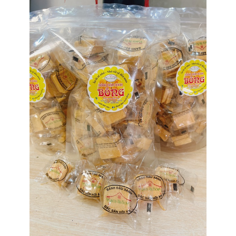 Bánh đậu xanh CHAY - thương hiệu BÔNG