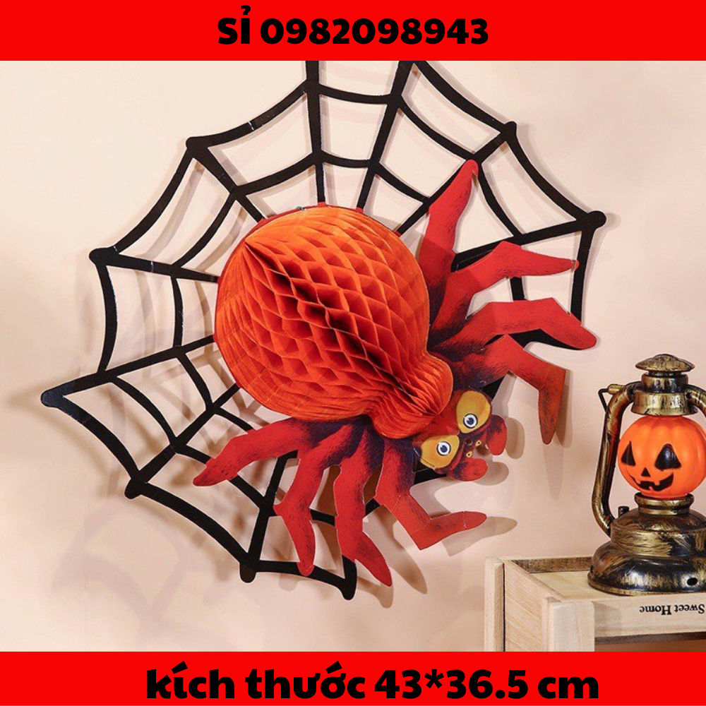HÀNG SẴN GIAO SỈ TRANG TRÍ HALLOWEEN - BÍ NGÔ HALLOWEEN,HALLOWEEN HÌNH RƠI,NHỆN TRANG TRÍ, DECOR HALLOWEEN 2023