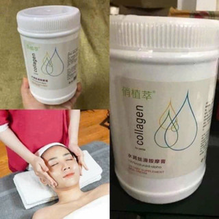  kem massage mặt nâng cơ collagen 1000g kem chính hãng Xả kho lấy tương tác 
