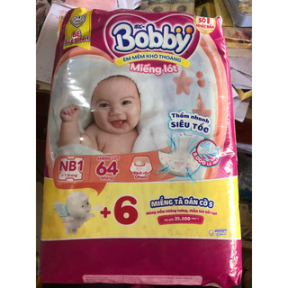 Bỉm bobby size nb1 - 64 miếng