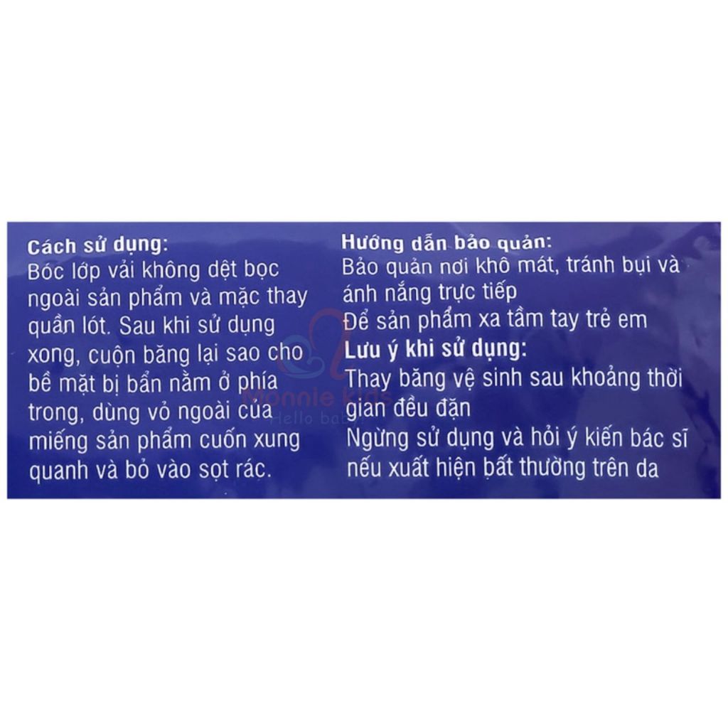 Băng quần cho mẹ Diana Sensi 360 độ chống tràn, băng vệ sinh phụ nữ siêu thấm - Monnie Kids