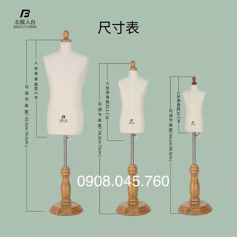 Manocanh thiết kế Beifu Mini - NAM