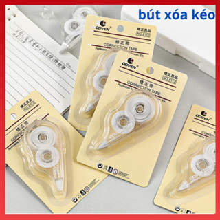 Bút Xóa Kéo, Bút Xóa Băng Xóa Giấy Trong Suốt Dễ Dàng Sử  Dụng Phù Hợp Với Nhiều Lứa Tuổi