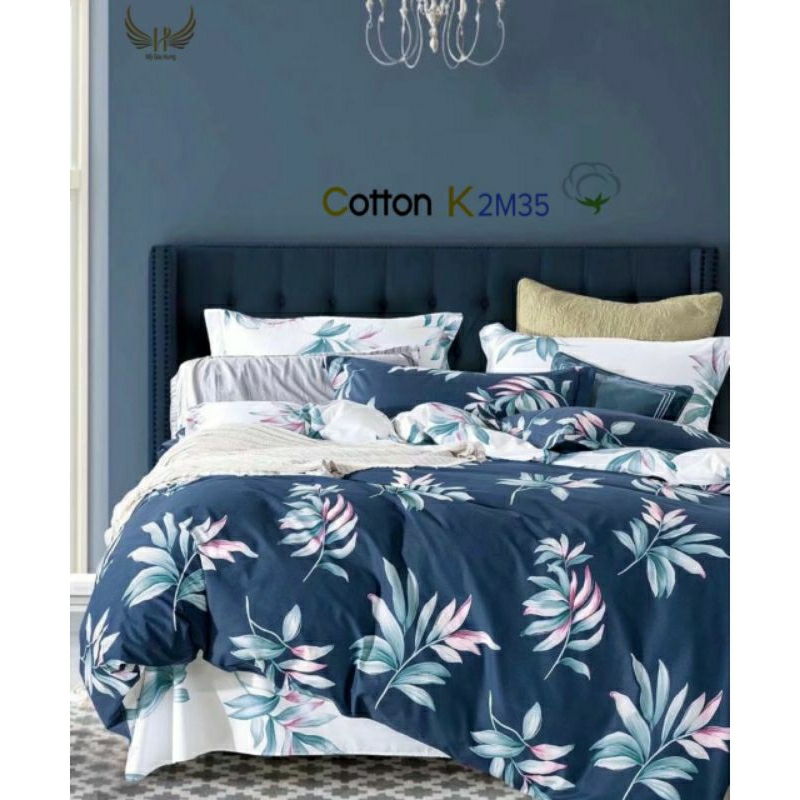 VẢI COTTON 100% _ DÙNG MAY CHĂN _DRAP_ GỐI. KHỔ VẢI 2M35