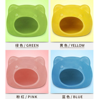 Nhà ngủ sứ hamster - Nhà sứ ếch nhỏ, sứ ếch lớn