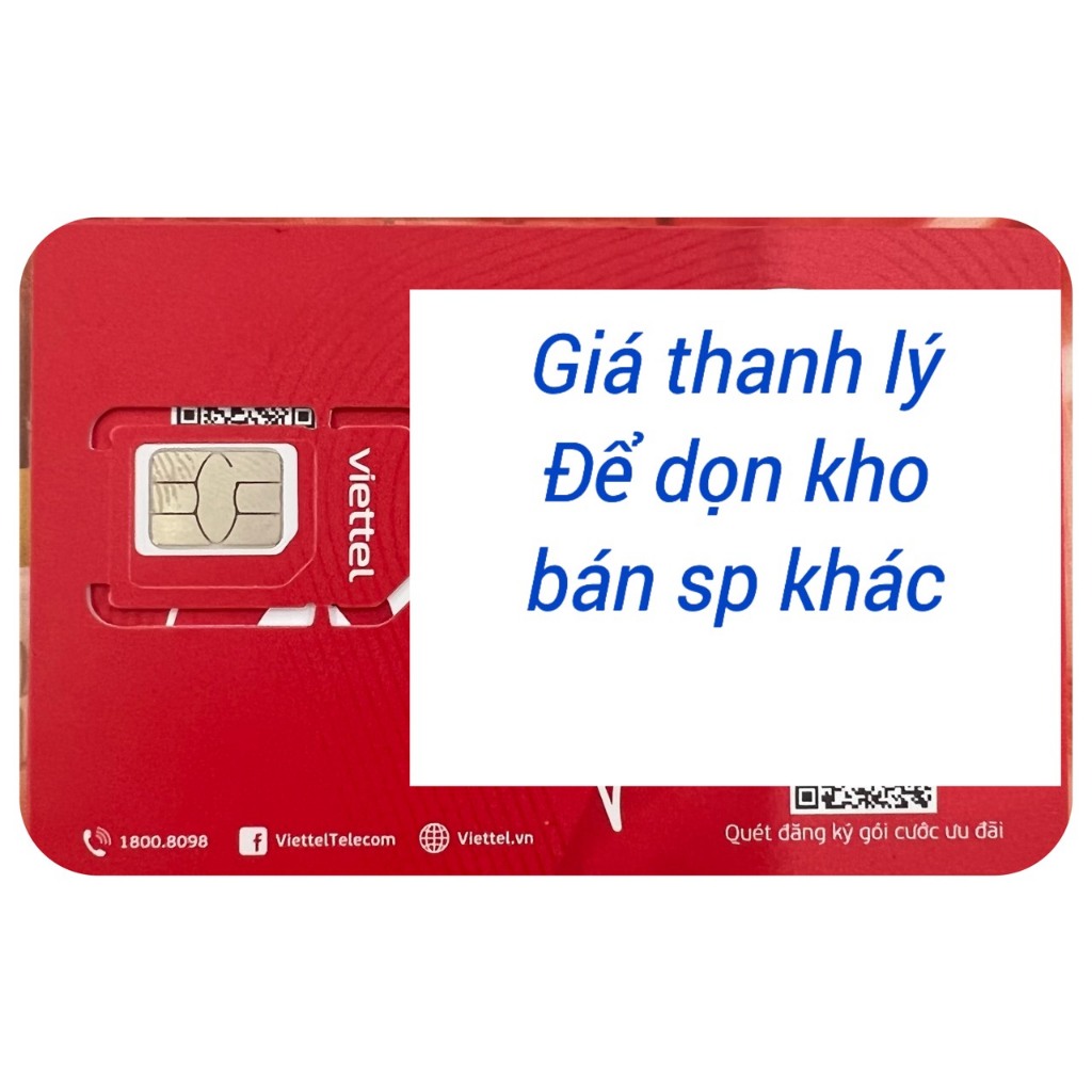 Sim Viettel 5G mới ưu đãi, sim rẻ dành cho học sinh, sinh viên