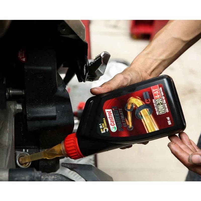 Nhớt Castrol POWER1 Scooter ULTIMATE 4T 10W30 800ml chuyên dùng cho xe tay ga