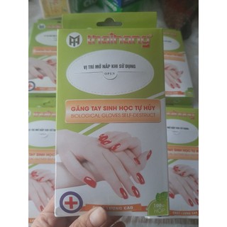 Gang tay nilon sinh học tự hủy dùng 1 lần loại 1