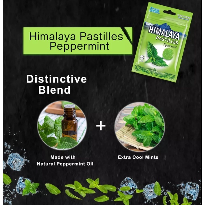 BIG FOOT Himalaya Pastilles Peppermint 25gm