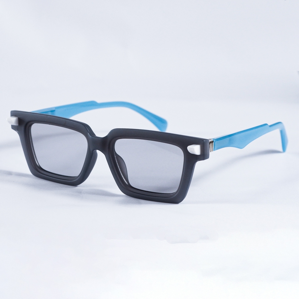 Kính  KUBORAUM Maske Q2 Mẫu mới càng nhíp gọng vuông nam nữ chống tia UV